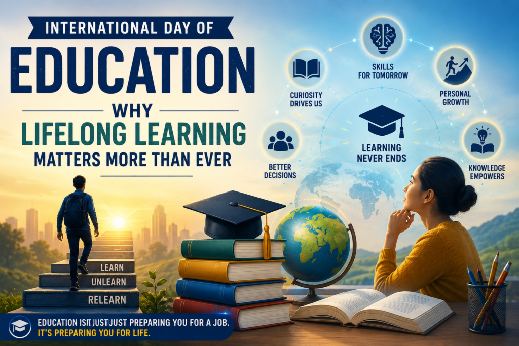 International Day of Education: Why Lifelong Learning Matters More Than Ever 